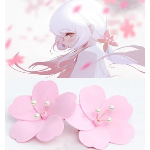 Sky Children of Light Cosplay The Cherry Blossom Ancestors Pink Hair Clip Hair Pin Costume Hairpin Accessory Prop