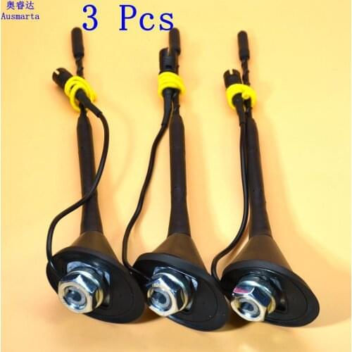3 Pcs antenna pedestal & screw for Bora. Polo Golf MK4 1J0035501C 1J0 035 501 C 1J0-035-501-C