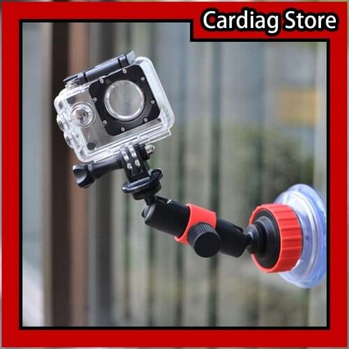 Suction Cup Car Holder Suction Cup Monitor Bracket Strong Suction 360-degree Rotation Car Bracket For Sports Camera