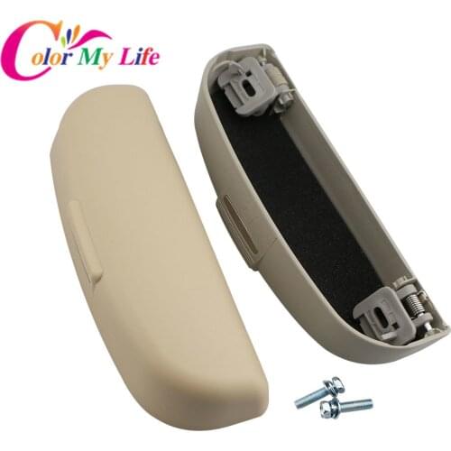 Car Sunglasses Holder Case Glasses Storage Box for Mitsubishi Lancer 10 9 Asx Outlander Pajero Sport Eclipse Cross Accessories