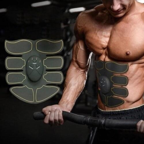 Electric Muscle Training Slimming Fat Burning Exercise Gym Smart Fitness Muscle Stimulator Abdominal Tool Muscle Stimulator