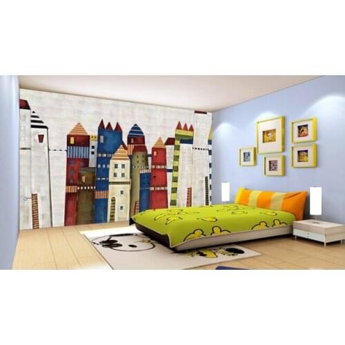 Custom papel DE parede infantil, large castle murals for the sitting room TV children room wall vinyl which papel DE parede