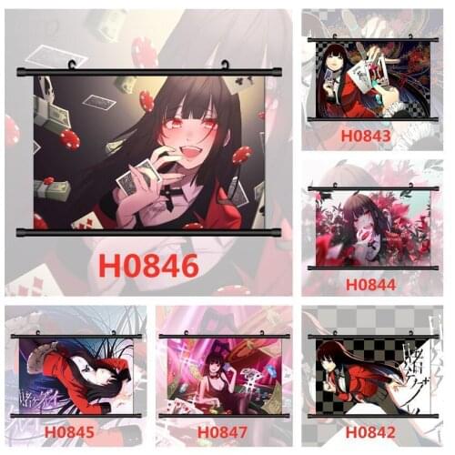 Kakegurui Jabami Yumeko Anime HD Print Wall Poster Fox Girl Anime Posters Canvas Painting Wall Decor Wall Art Picture Home Decor