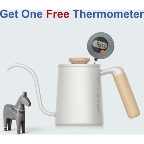 Airflow BREWER Drip Coffee Pot 600ML 304 Stainless Steel Gooseneck Coffee Kettle