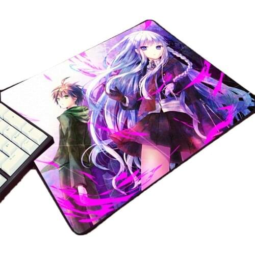 Mairuige Cool Cute Beautiful Anime Girls Kirigiri Kyouko Danganronpa Trigger Happy Havoc Mousepad Creative Animation Diy Mats