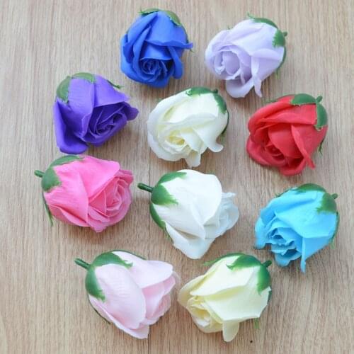 Artificial flowers Simulation Rose soap flower soap flower head bouquet of flowers gift packaging materials