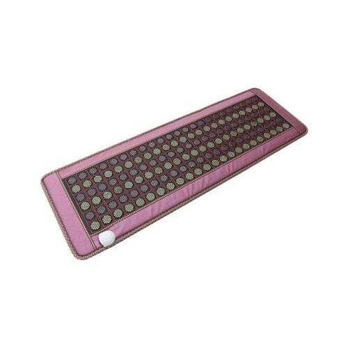 Natural jade 5 rows of germanium stone therapy three sofa cushion Electric heating cushion health care physical therapy carpet