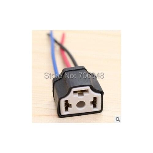 H4 auto lamp bases holder plug