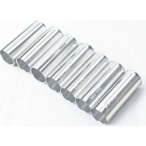 Aluminium Alloy Bicycle lightweight seatpost shim 25.4/26/26.8/27.2/30.4/30.8/31.6mm Seat Post Adapter Adjust Diameter 50-80mm