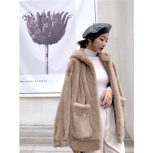 QIUXINQI Women's Jackets With Fur