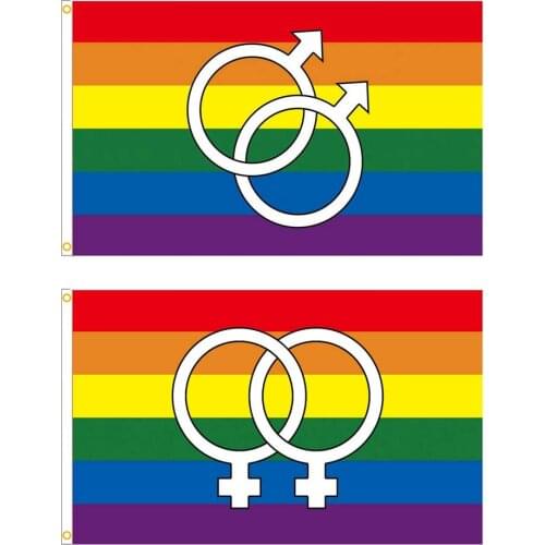 Pride Rainbow Flag Gay LGBT Peace Flag Homosexual Flag LESBIAN PRIDE PEACE Pennants Flag Gay Flag LGBT Accessories Flags