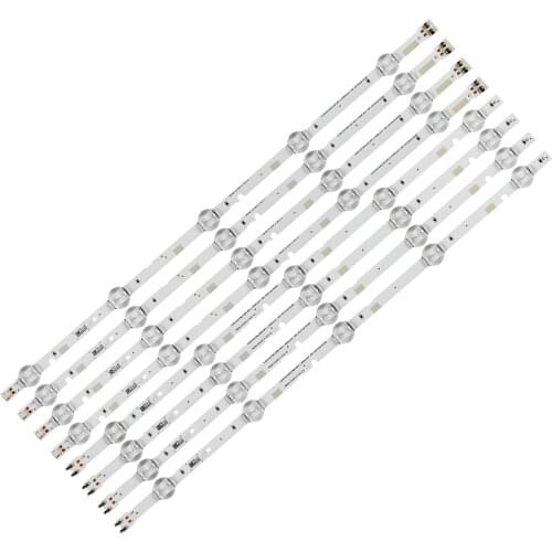 8pcs LED strip for Samsung50" 49" UN49j5200AG UN49J5290AF E306084 49 FHD-R-180319-JEDI FHD-L-180319 BN96-46572A BN96-46573A
