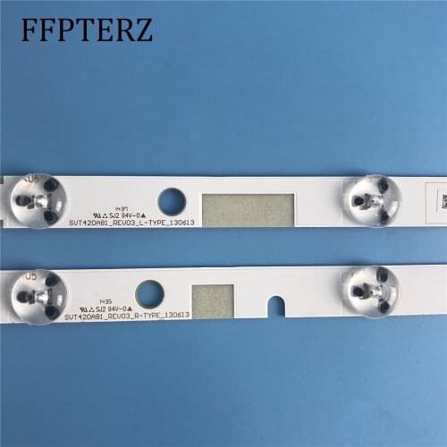 871mm LED Backlight strip 12leds For Sony Toshiba 42" TV 42L7453D SVT420A81_REV03_R-TYPE L-TYPE 130613 Screen LC420DUK SG K2