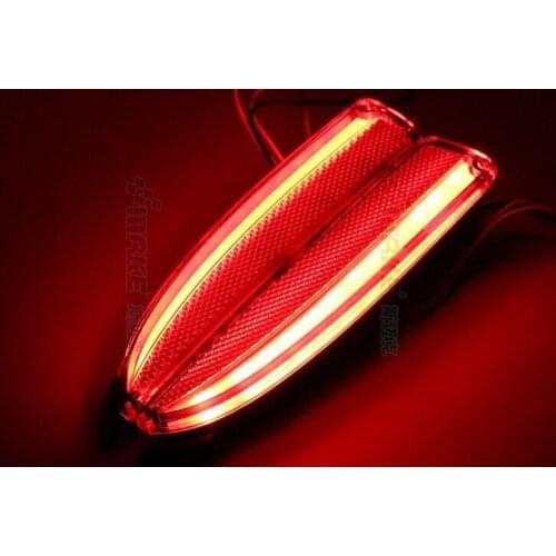 Eosuns Led Rear Bumper Light, Rear Fog Lamp, Brake Light for Mazda 6 M6 2014, Atenza with Turn Signal and Warning Light