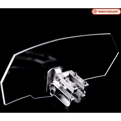 Universal Motorcycle Windshield Windscreen For Honda Forza 125 300 Yamaha Xmax 125 250 300 400 Tmax 530 Aerox Kymco AK550