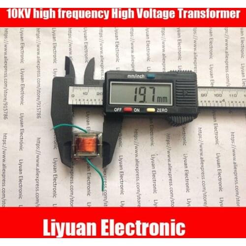 1pcs 10KV high frequency High Voltage Transformer / Boost Coil Inverter / Ionizing Ignition Sensor