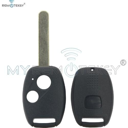 Remtekey (No chip room) replacement case cover shell 2 button for Honda CRV Civic Accord