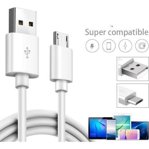 1 Meter Retractable Flat Micro USB Cable Cavo Micro Usb 2m 3m Android Charging Cable Cord for Xiaomi Redmi Note 5 4 Pro