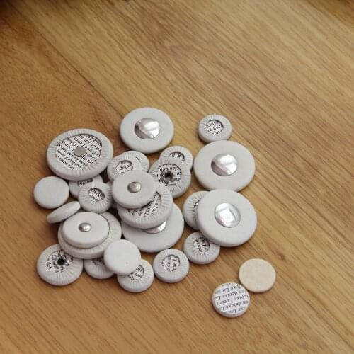 2 set Advanced real leather bass clarinet pads