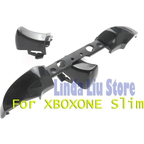 5Sets Black LB RB Button LT RT Triggers Bumpers for XboxOne Slim Controller For XBOX ONE S Gamepad