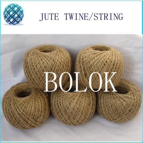 80pcs/lot DIY Natural jute twine (1.5-2mm)110yards/ball (2 ply twisted) jute packinng string, DIY Jute cords by free shipping