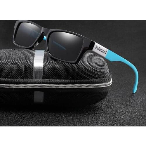 Brand Design Polarized Sunglasses Men Driving Sun Glasses Vintage Square Sunglass UV400 Shades Eyewear Oculos de sol hombre