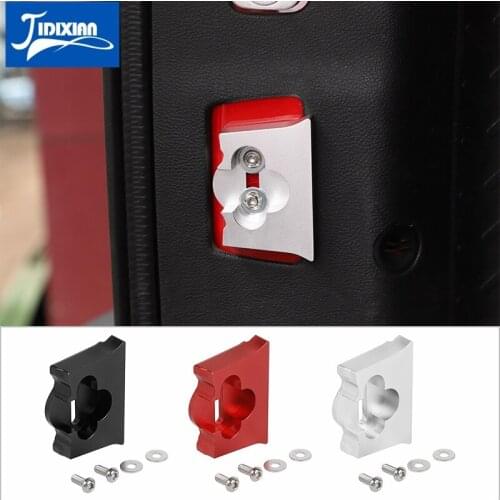 JIDIXIAN Car Tail Door Limiter Cover Door Stopper Protection for Jeep Wrangler JK 2007-2017 Car Tailgate Limiter Accessories