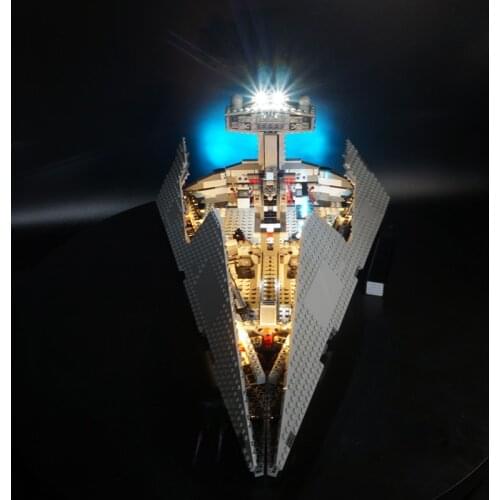 Kyglairng LED light up kit for 75055 The Imperial Super Star Destroyer ( Bricks model not included)
