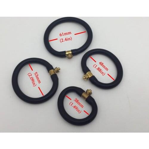 Medical Themed Toys Electric Shock Pulse Offbeat Climax For Male Masturbation Penis Physiotherapy Rings 4 Pieces Electro Sex