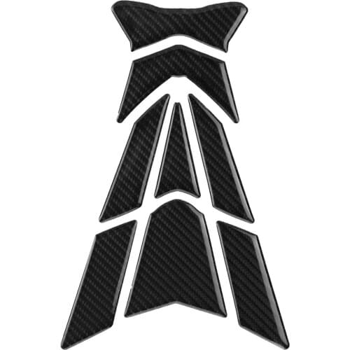 Motorcycle Tank ProtectorSticker, Carbon Fiber Motorcycle Fuel Oil Gas Tank Pad Protector Sticker Decals Universal