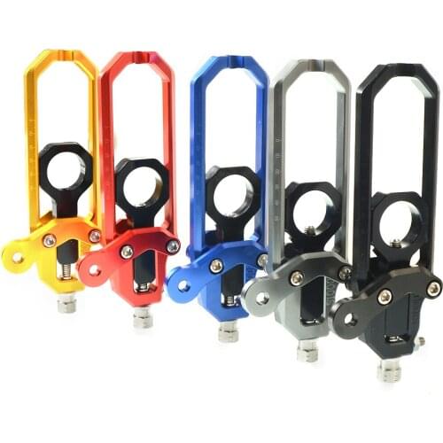 Motorcycle CNC Rear Axle Spindle Chain Adjuster Tensioners Catena For BMW S1000RR 2009-2016 S1000R 2014-2015 HP4 2012-2014