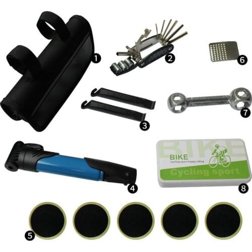 New Bicycle Tire Repair Kit Multi-functional Inner Tube Patching Tyre Filler Glue Free Cold Patch Sealant Fix Portable Tirefit