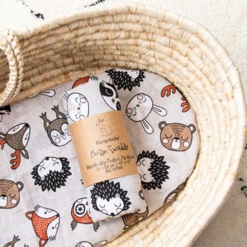 120*120cm 100% Cotton Baby Blanket Soft Newborn Blankets 2 Layers Bath Gauze Infant Swaddle Wrap Sleepsack baby gauze wrap