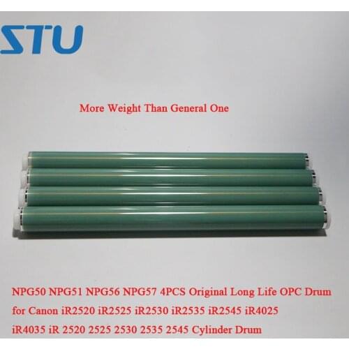 4PCS Origianl OPC Drum NPG50 NPG51 for Canon IR2520i IR2525i IR2545 IR2530 IR2535 IR 2520i 2525i 2545 2530 2535 Cylinder Drum