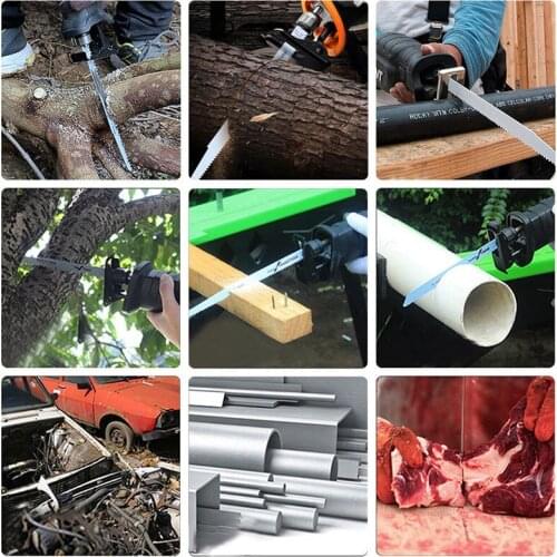 6Pcs S644D+4Pcs S1531 Saber Saw Blades Tiger Saw for Wood Metal Cut MUMR999