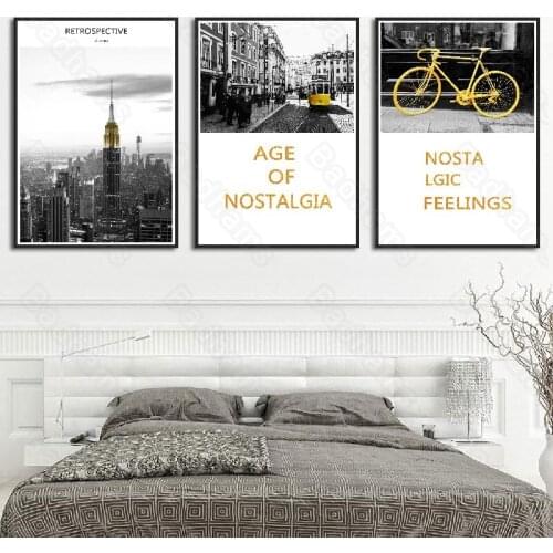 Modern Decoration Home Black and White Painting Restaurant Bedroom Living Room Decoration Painting Sofa Background Wall Painting