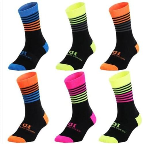 Cycling Socks (3 Pairs/lot) DH SPORTS/DH07 Nylon Men Sports Socks Basketball Outdoor Hiking Socks