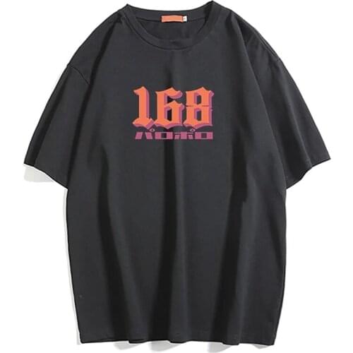 2021 Summer Street Style Oversize Letter Print Women T Shirt Hip Hop Short Sleeve Loose Cotton TShirts Plus Size O Neck Y2K Tops