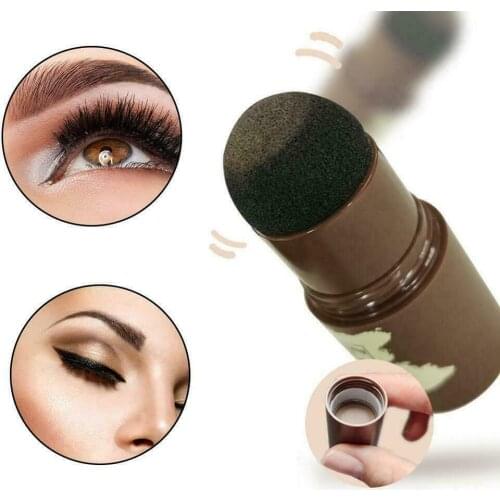1pcs Hairliner Pen Cover Retouch Shadow Stick Filling Complementing Color Hair Seam High Forehead Repair Powder Makeup Tool 2021