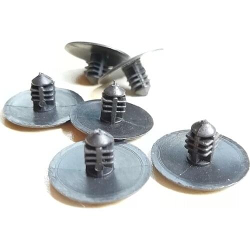 100Pcs Car Insulation Cotton Hood Sound Rivets Engine Cover Clips Nylon Auto Fastener Fixed Clamp For Mazda 6 For Pentium