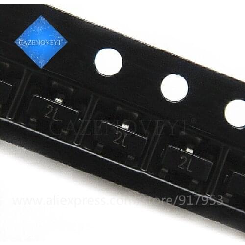 100pcs/lot 2N5401 2L MMBT5401 2L SOT23-3 SOT23 SMD transistor New original In Stock