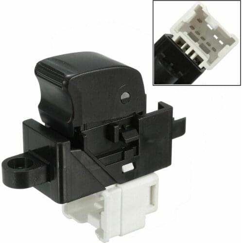 6 Pins Electric Power Window Switch For Nissan Pathfinder X-Trail Almera Patrol GU Y61 MK2 R20 T30 Front & Left Switches