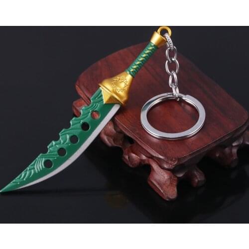 Anime The Seven Deadly Sins Keychain Meliodas Weapon LostVayne LostBane Key Ring Holder Chain Rhitta Deagon Metal Men Jewelry