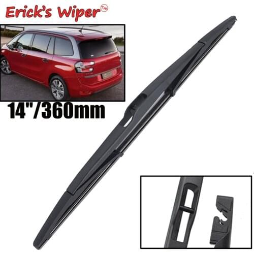 Ericks Wiper 14" Rear Wiper Blade For Citroen C4 Picasso MK2 2014 2015 2016 2017 2018 2019 Windshield Windscreen Rear Window
