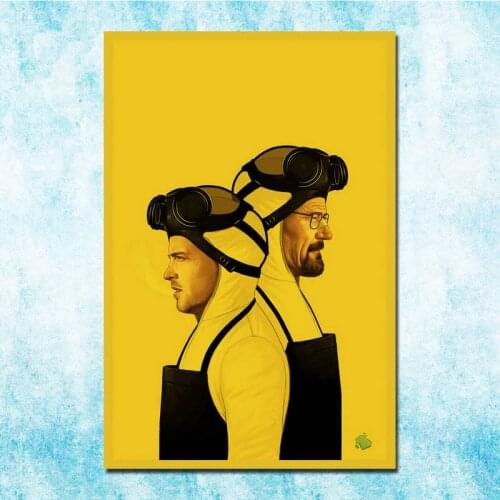 Breaking Bad Classic American TV Series Art Silk Poster Canvas Retro Print For Home Room Decor Decoration-040