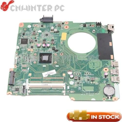 NOKOTION For HP Pavilion 15-F Laptop motherboard DA0U8AMB6A0 SR1YW N3540 CPU DDR3 828166-601 828166-501 828166-001
