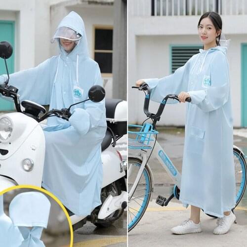 Raincoat Women Men Impermeable Thickened Waterproof Raincoat Tourism Outdoor Hiking Cycling Rain Poncho Raincoat Hood Rain Coat