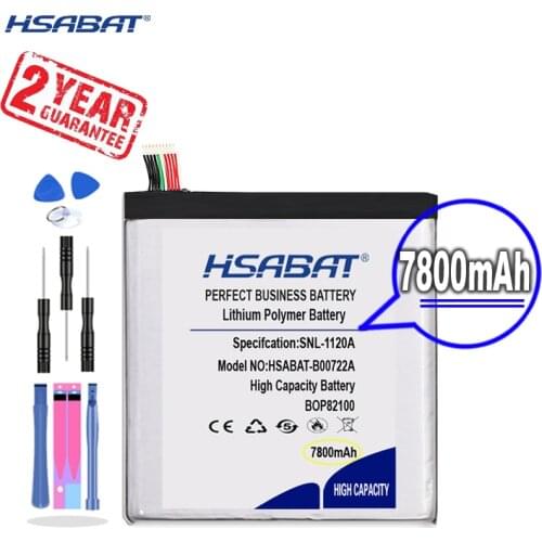 New Arrival [ HSABAT ] 7800mAh BOP82100 B0P82100 Replacement Battery for HTC TH1 google nexus 9 tablet PC 8.9"