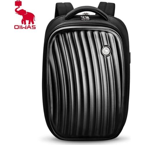 OIWAS Laptop Backpack Fashion Waterproof School Backpacks USB Charging High Quality Men Business Travel Bag Backpack New Design