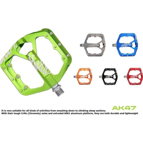 SHANMASHI AK47 Pedal Mountain Bike Bearing Road Bike Pedal Comfortable Pedal Bicycle Palin Pedal Bicycle Accessories